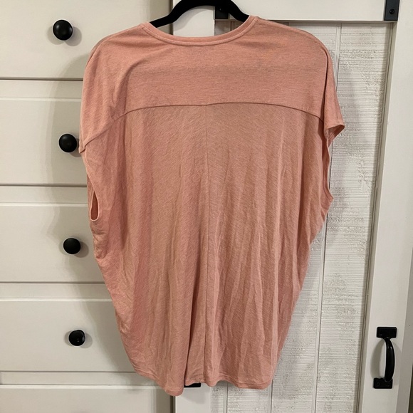 Vince pale salmon top - Picture 3 of 4